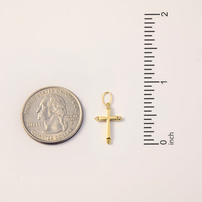 Diamond Celestial Cross Charm