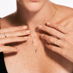 Diamond Bezel Solitaire Necklace
