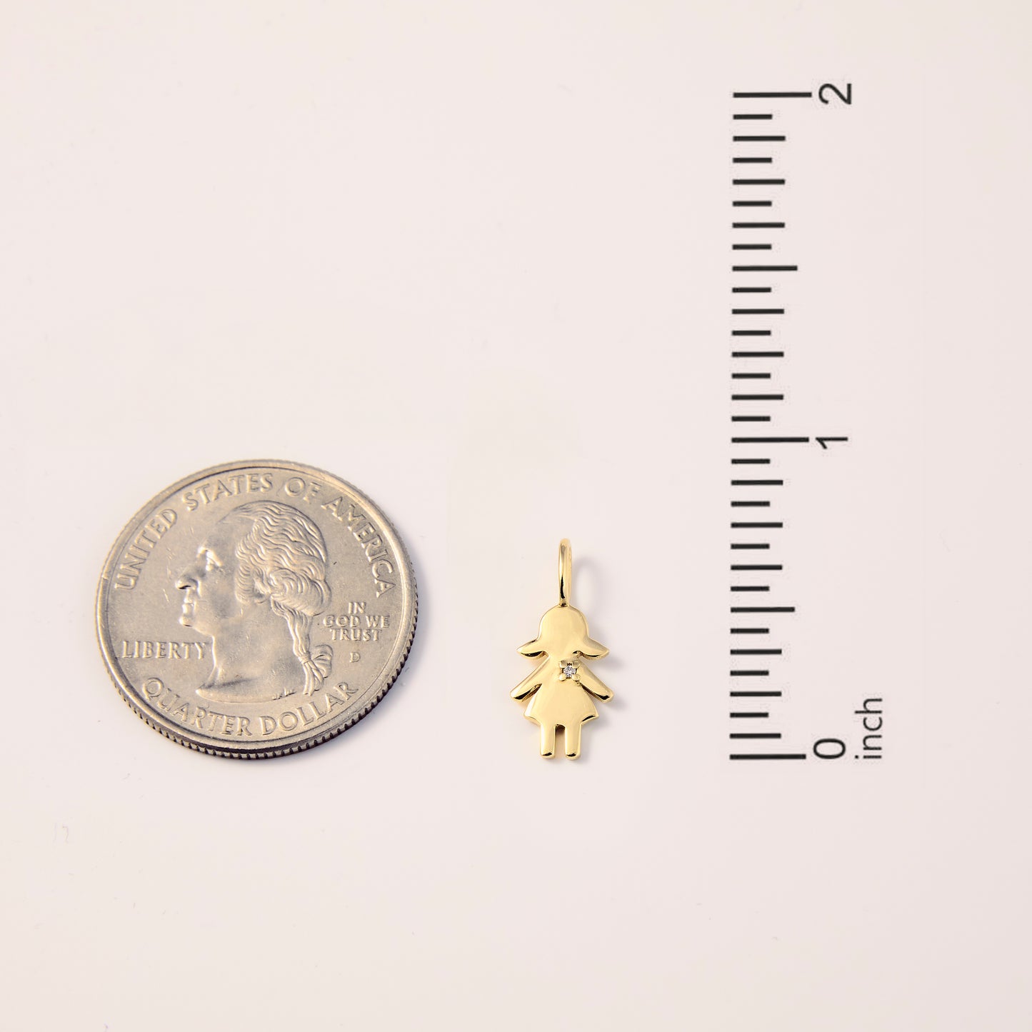 Mother's Baby Girl Charm