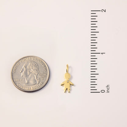 Mother's Baby Boy Charm