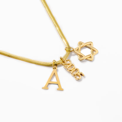 Bold Letter Charm