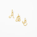 Dainty Script Letter Pendant