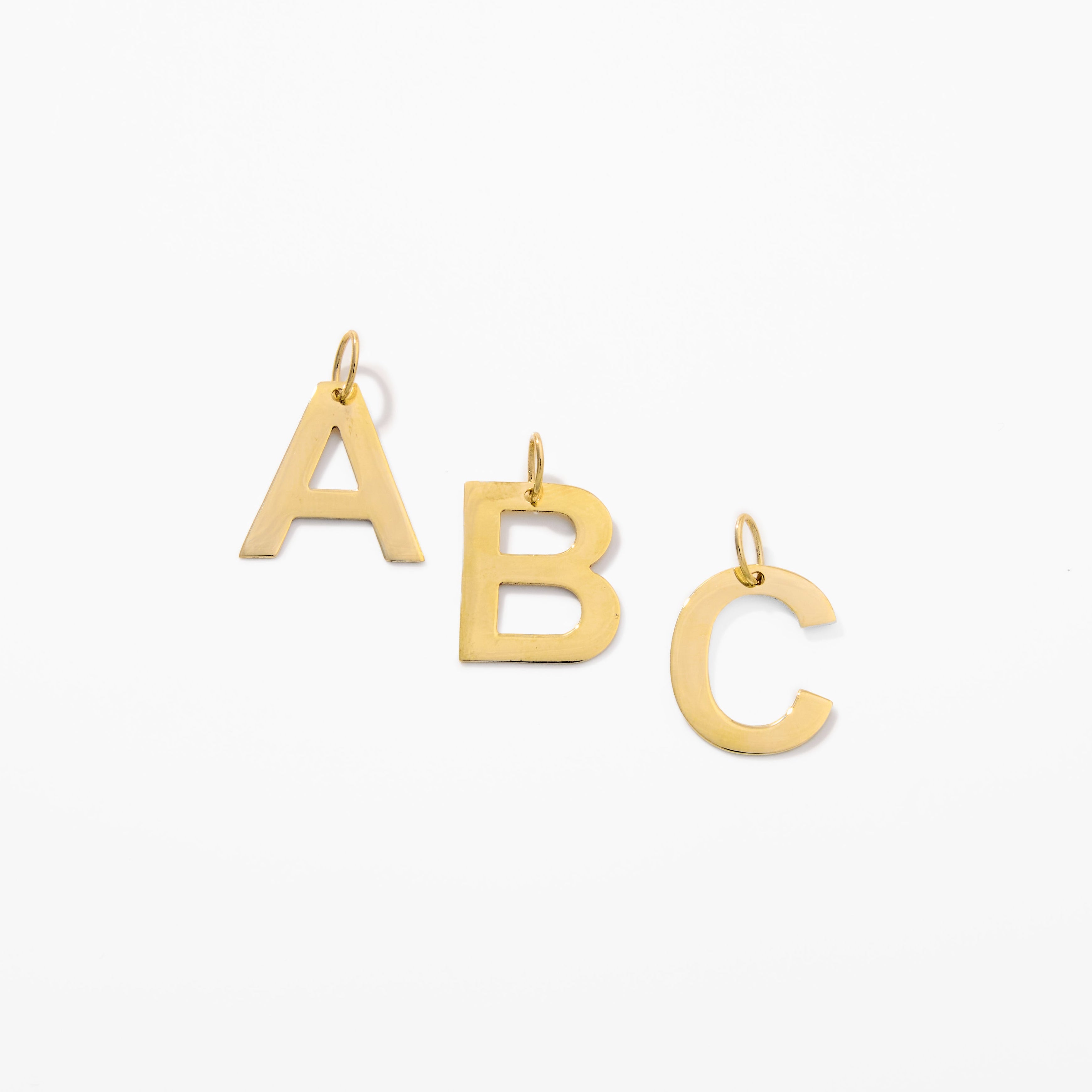 Bold Letter Pendant