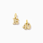 Dainty Diamond Number Charm