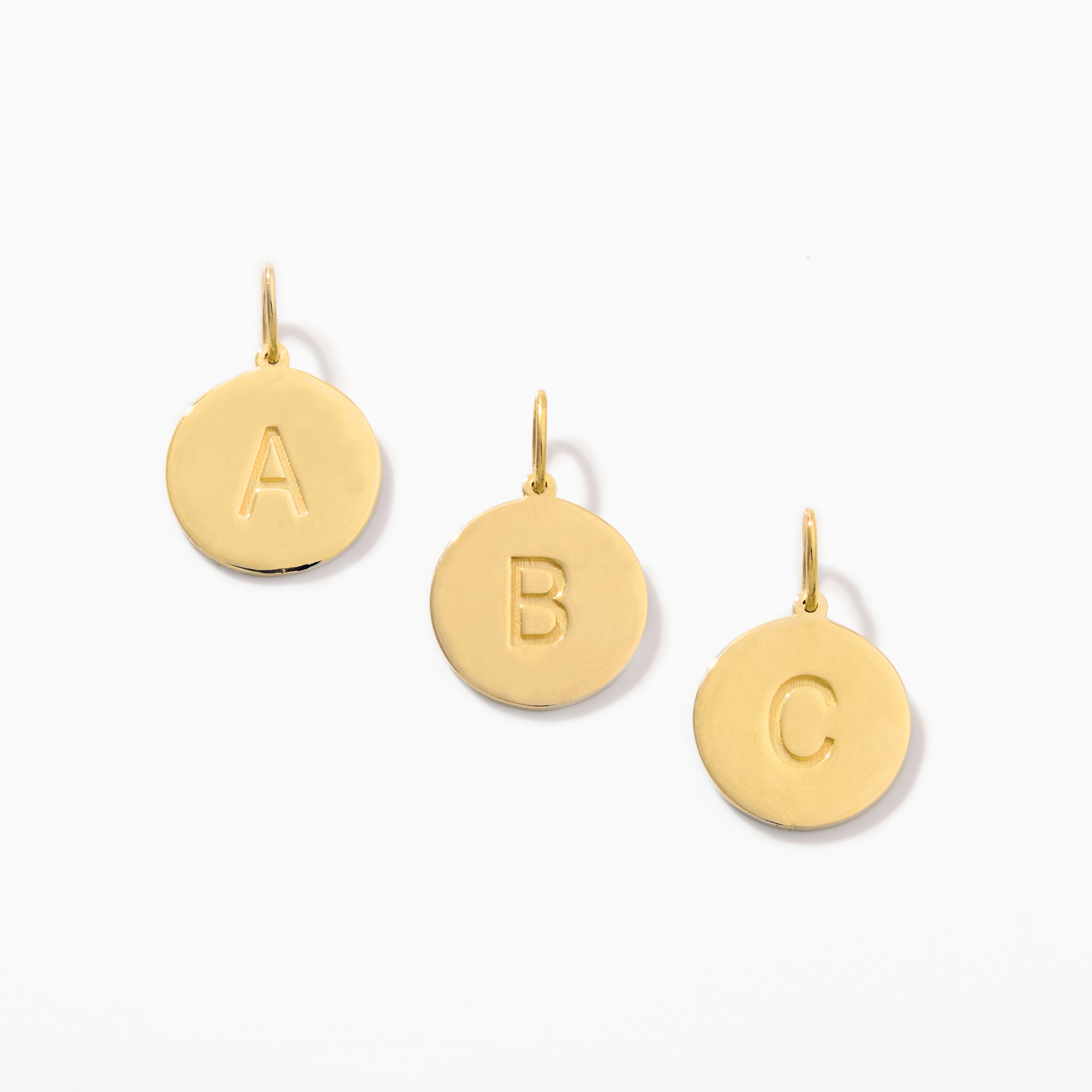 Disc Letter Pendant