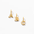 Mini Diamond Letter Pendant