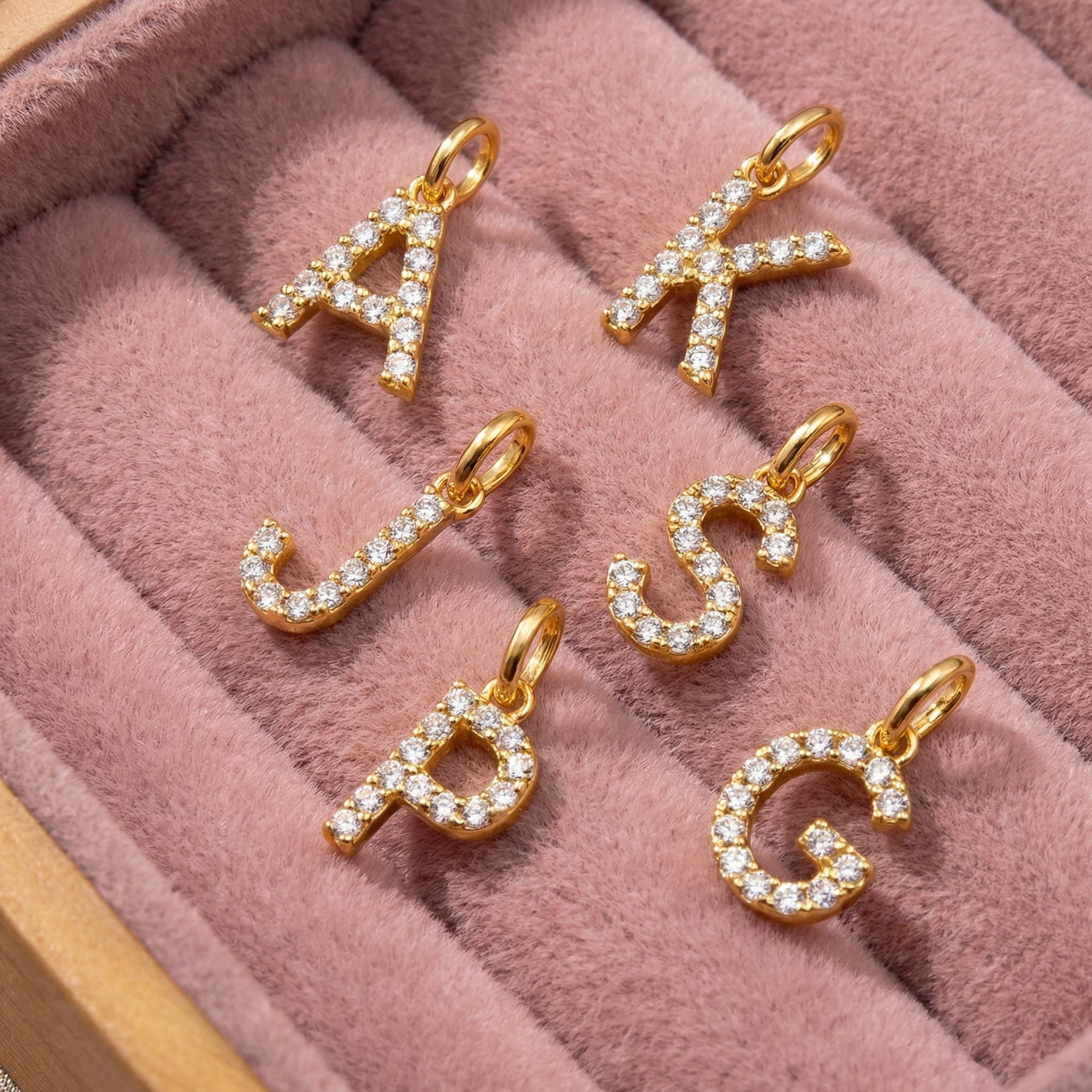 Dainty Letter Pendant