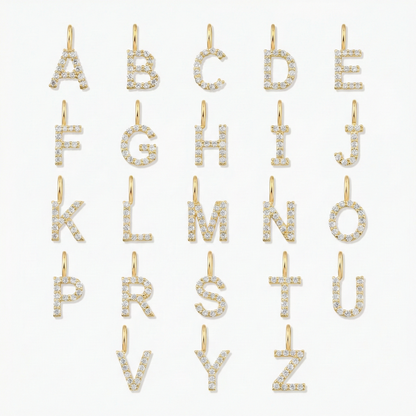 Dainty Letter Pendant