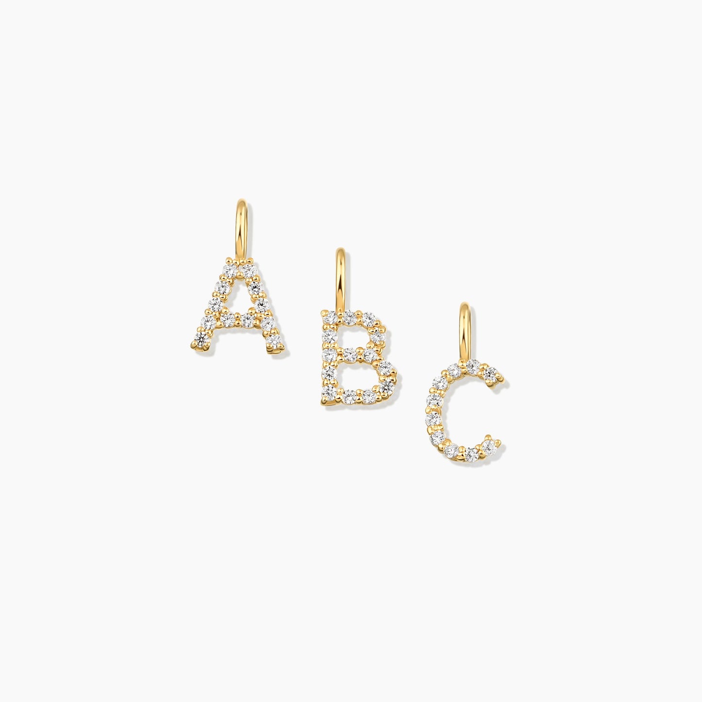 Dainty Letter Pendant