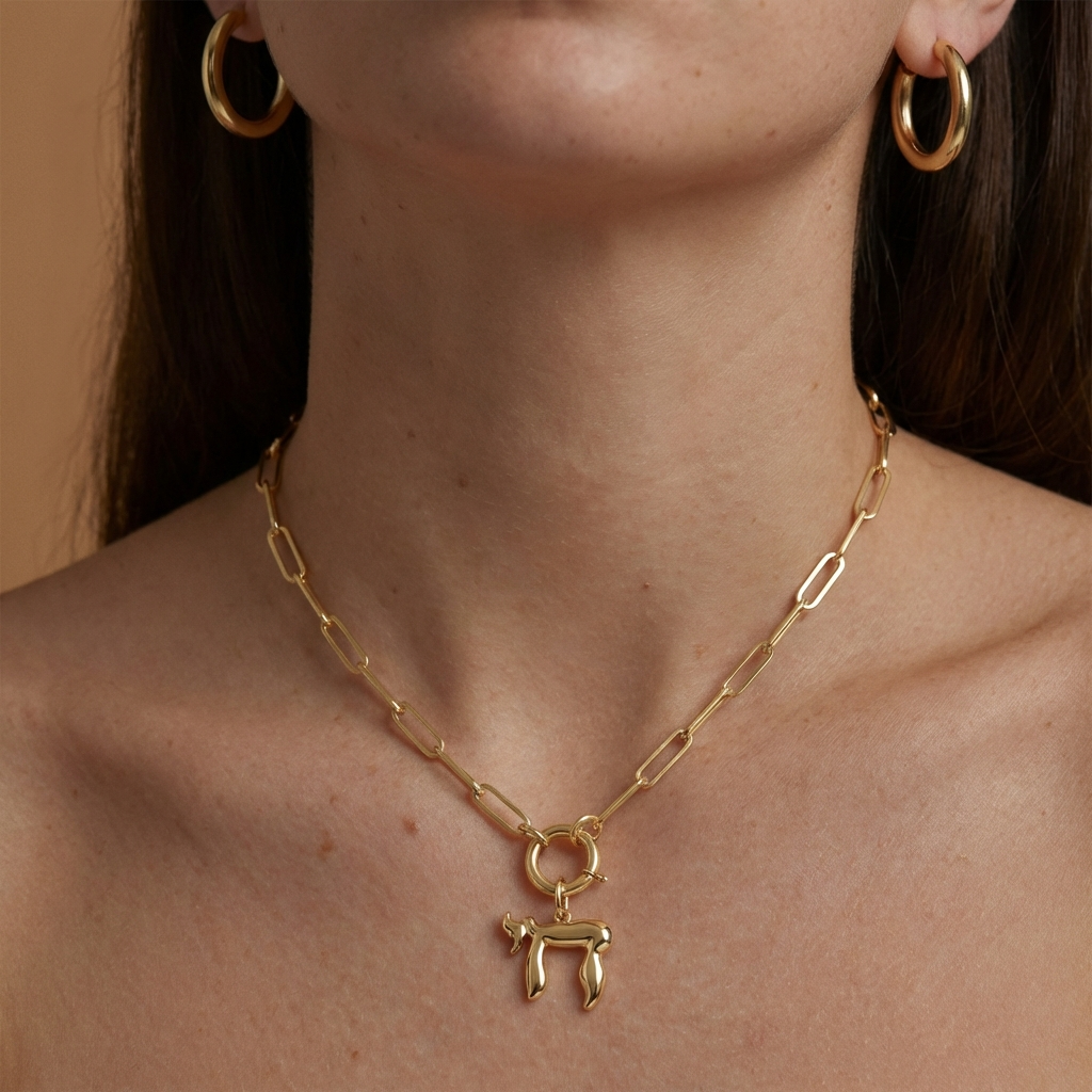 Chai Jewish Symbol Pendant