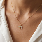 Diamond Chai Charm
