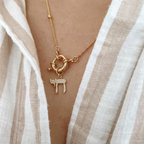 Diamond Chai Charm