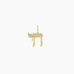 Diamond Chai Charm