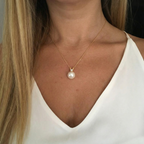 Diamond Pearl Charm