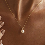 Diamond Pearl Charm