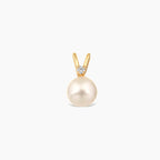 Diamond Pearl Charm