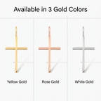 Thin Stick Cross Charm
