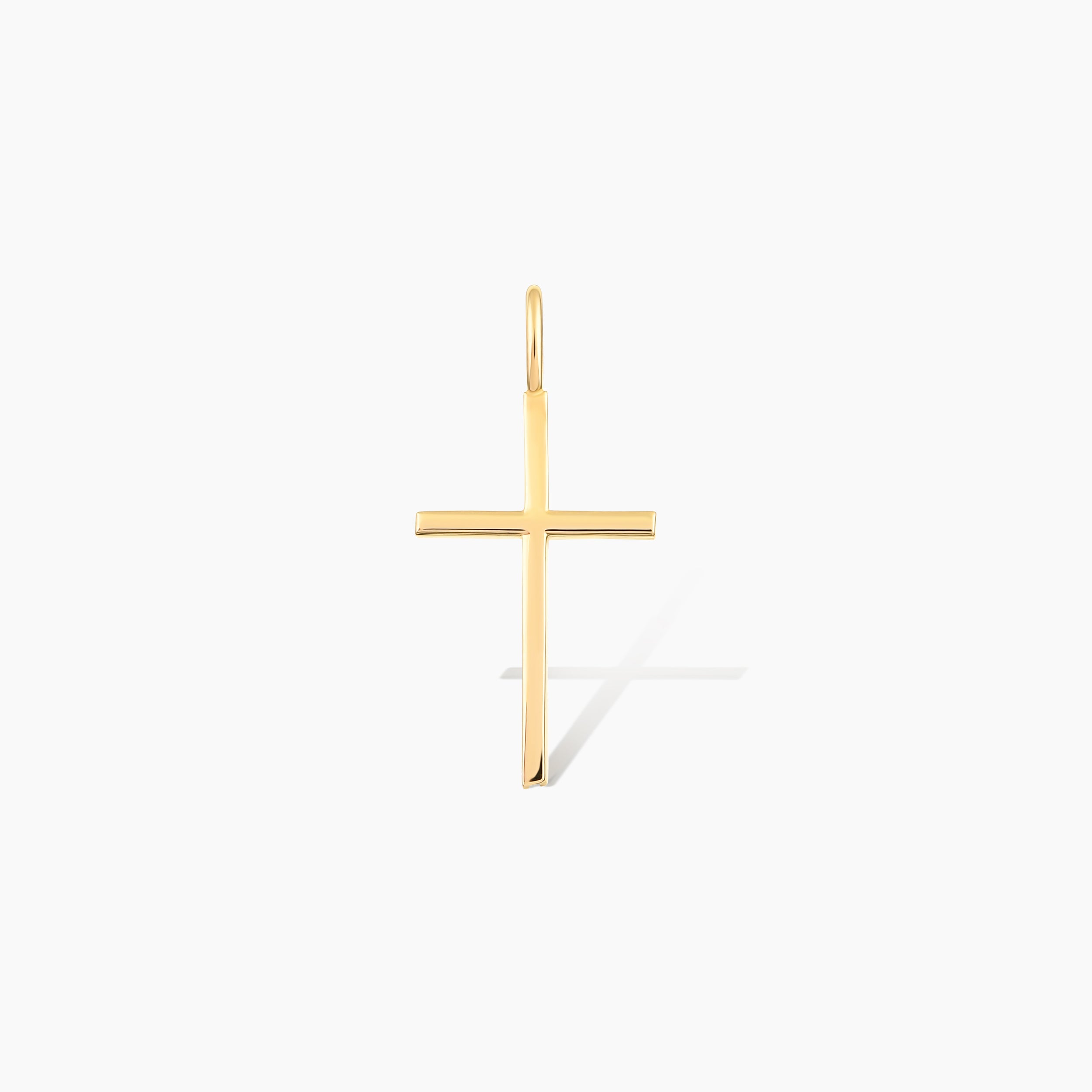 Thin Stick Cross Charm