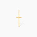 Elongated Stick Cross Charm