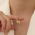 Butterfly Shaped Initial Charm