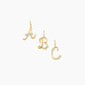 Dainty Diamond Letter Charm