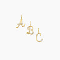 Dainty Diamond Letter Charm