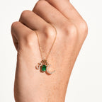 Diamond Initial Pendant