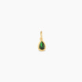 Drop Shaped Birthstone Charm