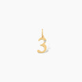 Diamond Number Charm