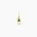Personalized Girl Birthstone Charm