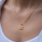 Personalized Lucky Number Charm