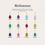 Drop Birthstone Charm