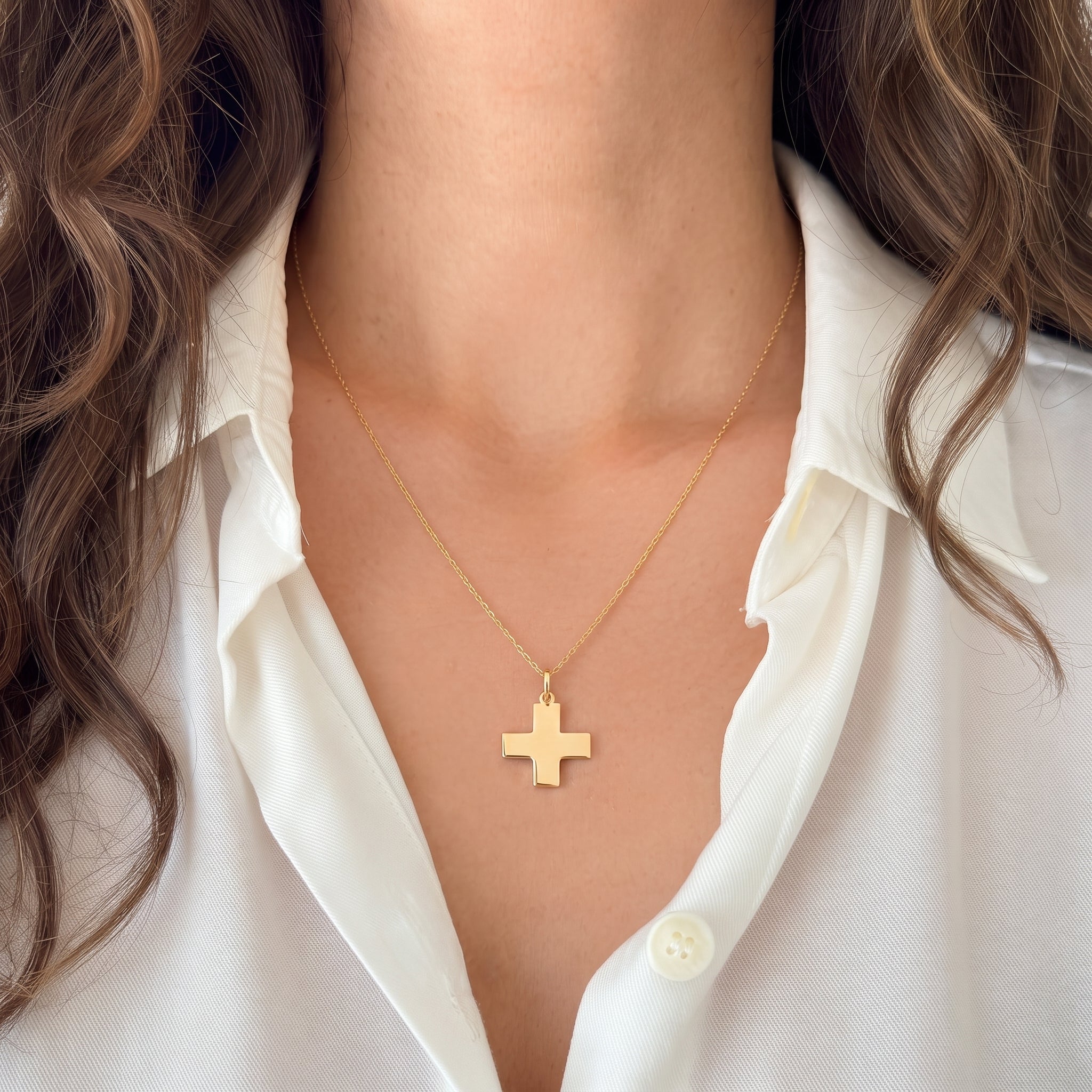 Greek Cross Charm
