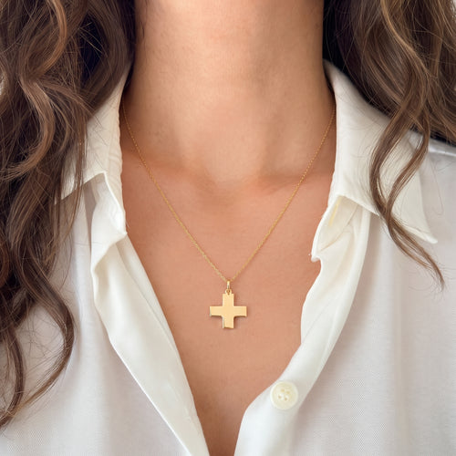 Greek Cross Charm