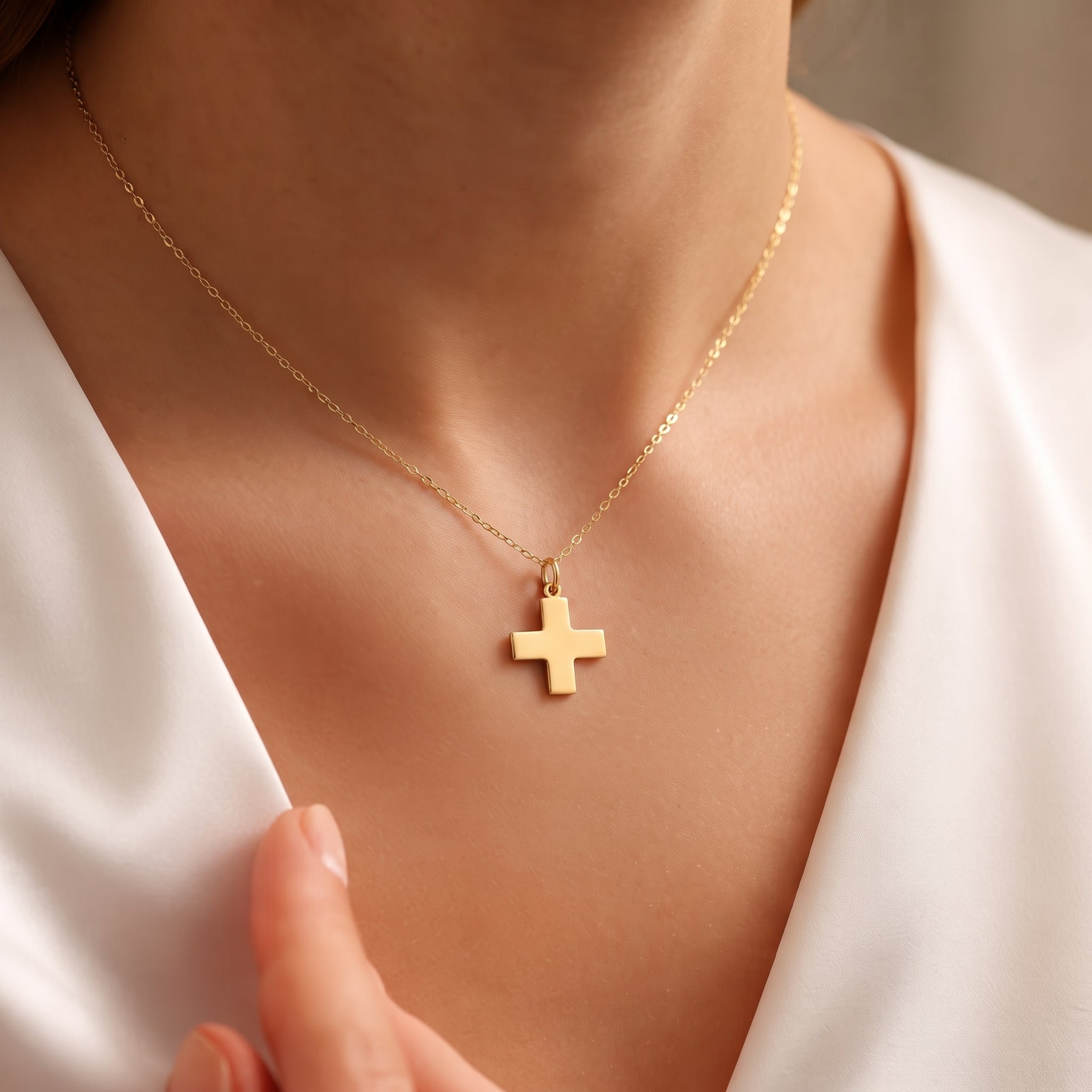 Greek Cross Charm