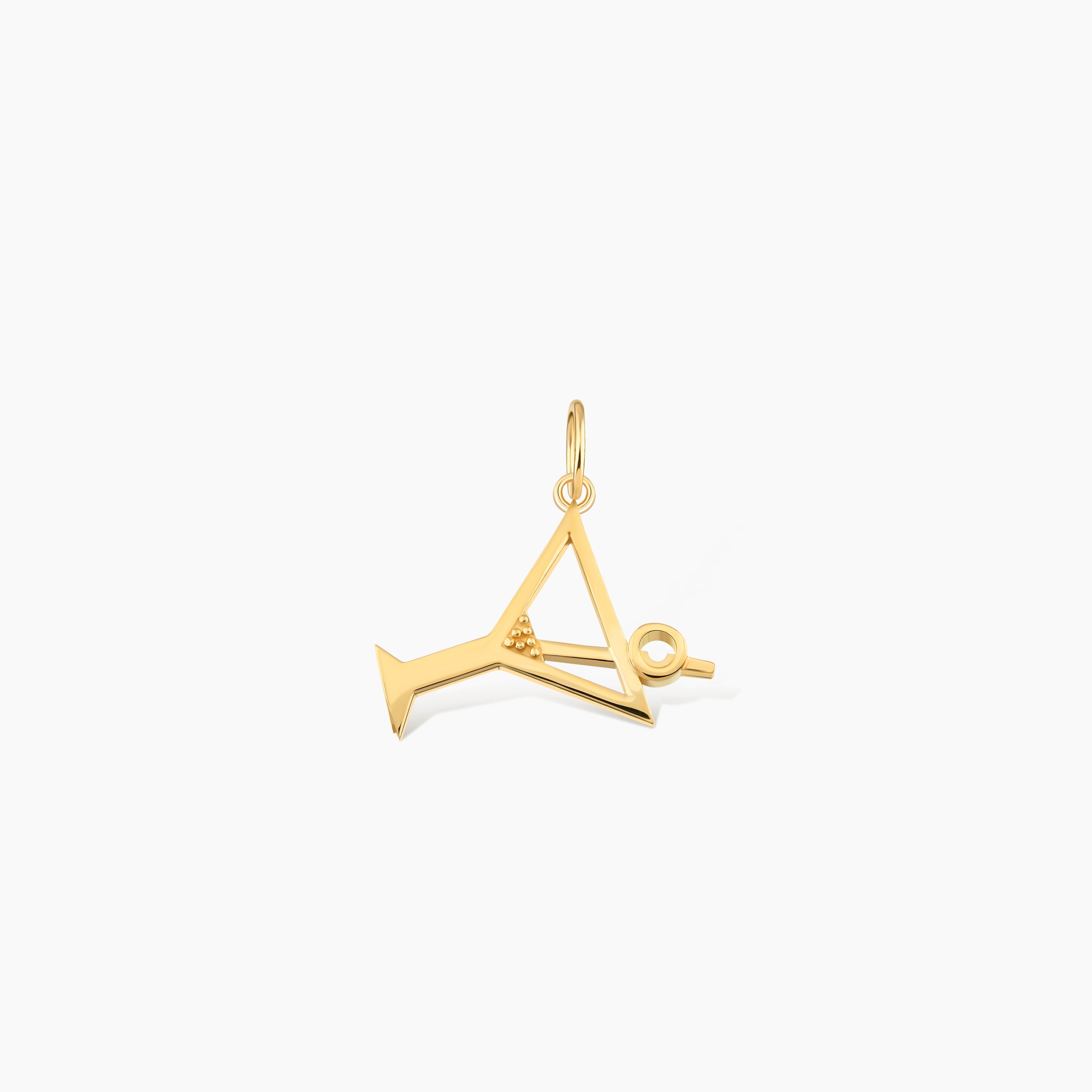Martini Glass Cocktail Charm