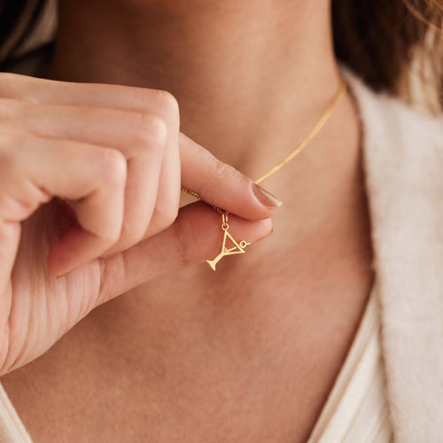 Martini Glass Cocktail Charm