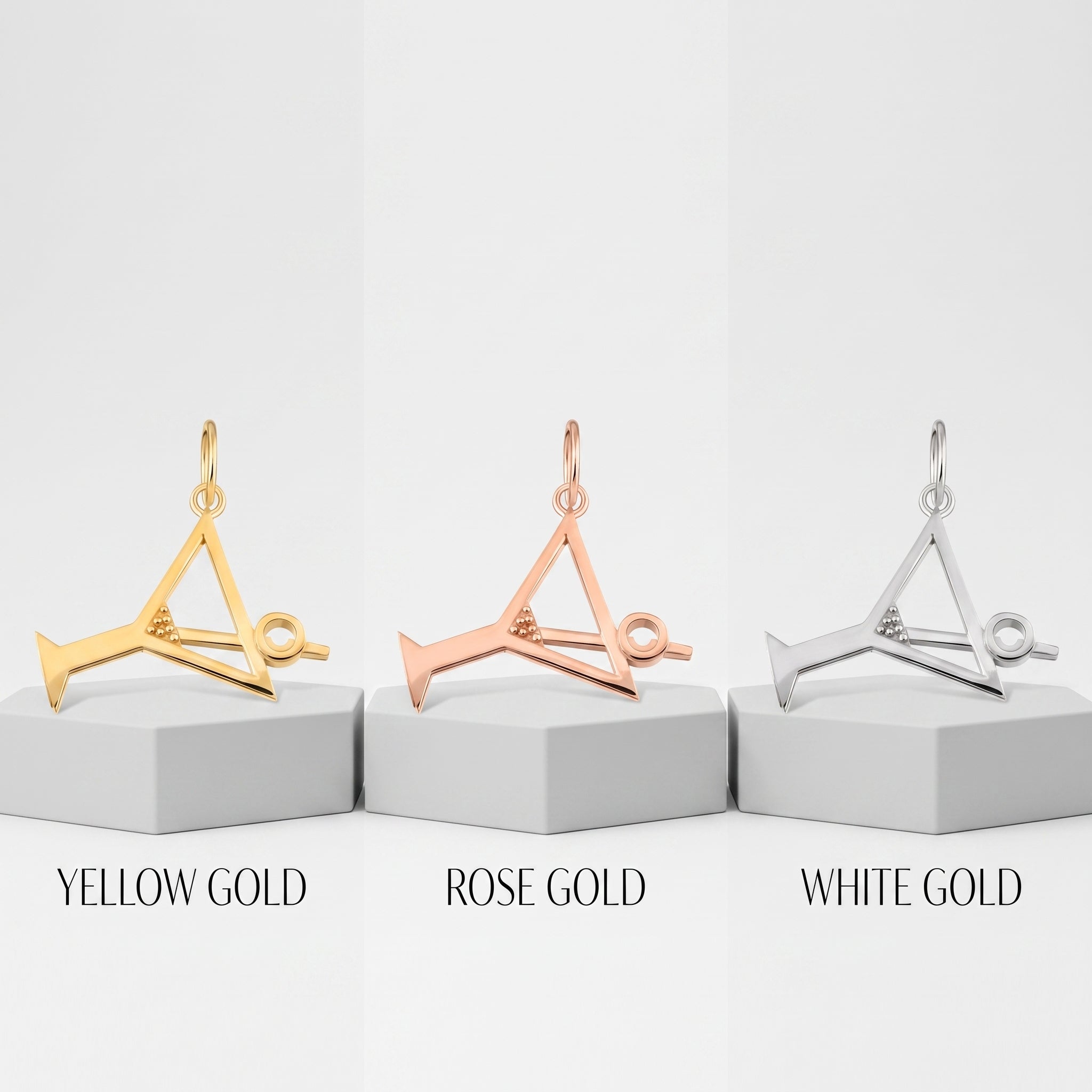 Martini Glass Cocktail Charm