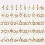 Diamond Number Charm