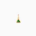 Triangle Birthstone Pendant