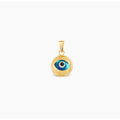 Evil Eye Medallion Pendant
