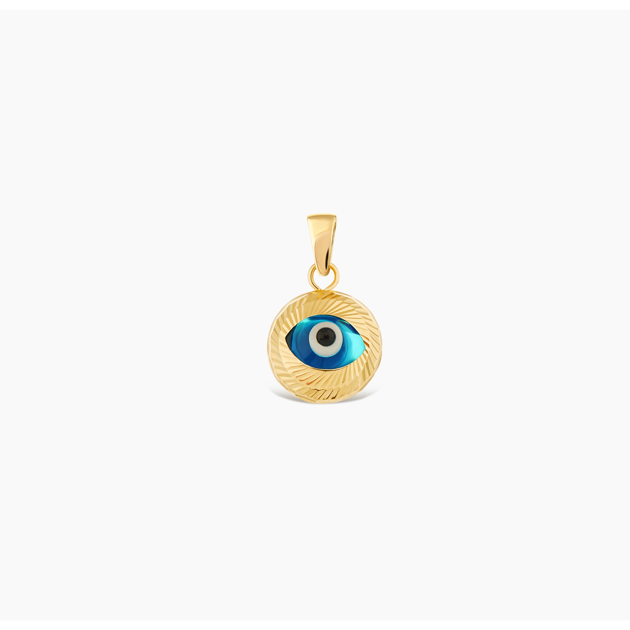 Evil Eye Medallion Pendant