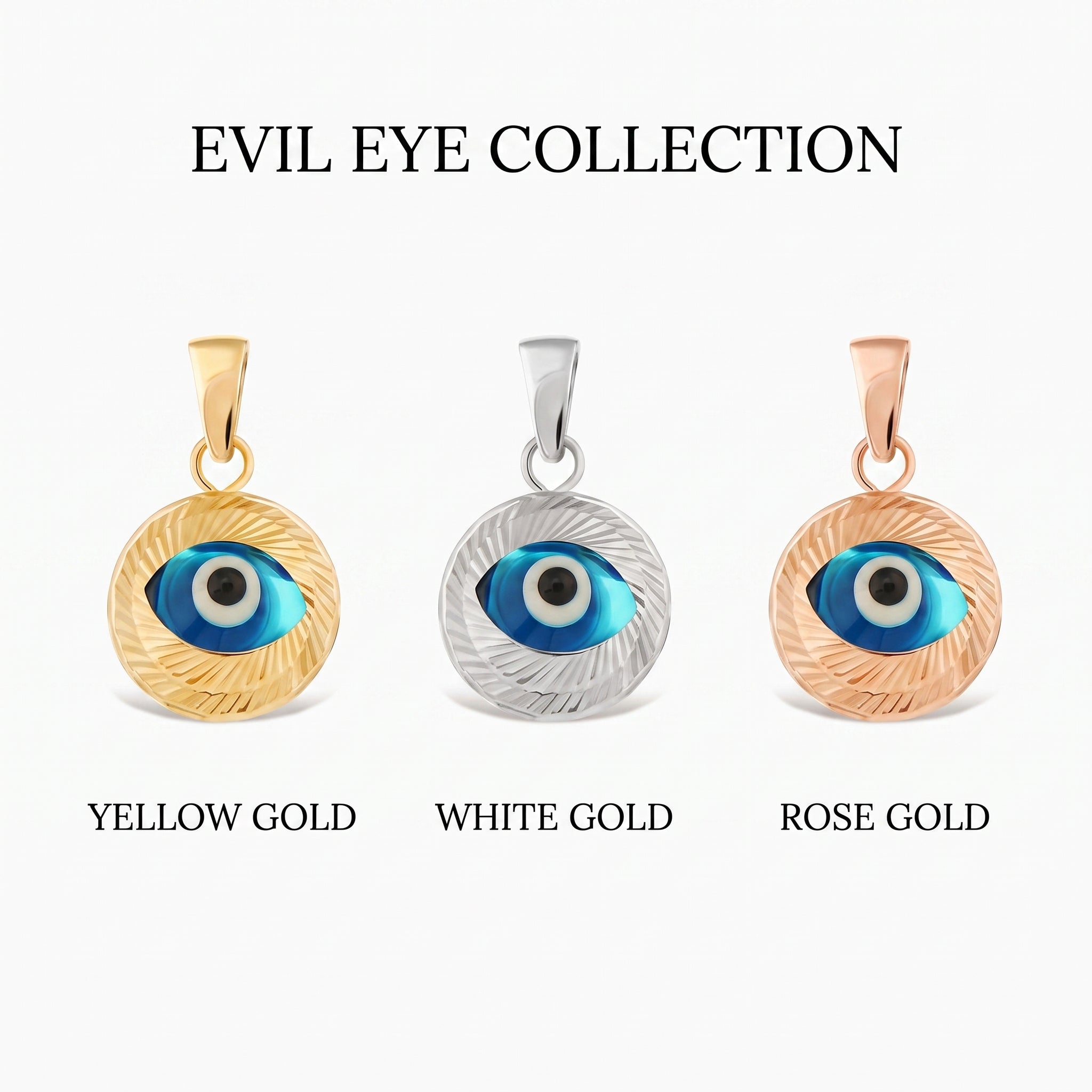 Evil Eye Medallion Pendant