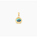 Evil Eye Round Pendant