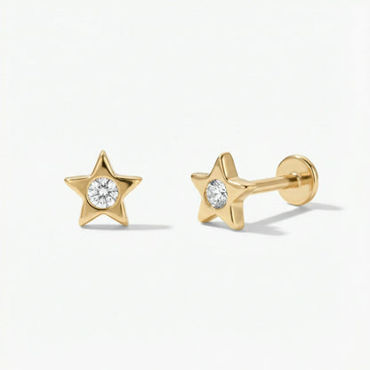 Star Piercing Stud
