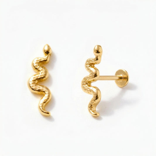 Gelin Snake Cartilage Earring
