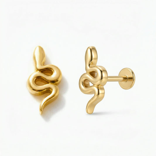 Gelin Snake Piercing Stud