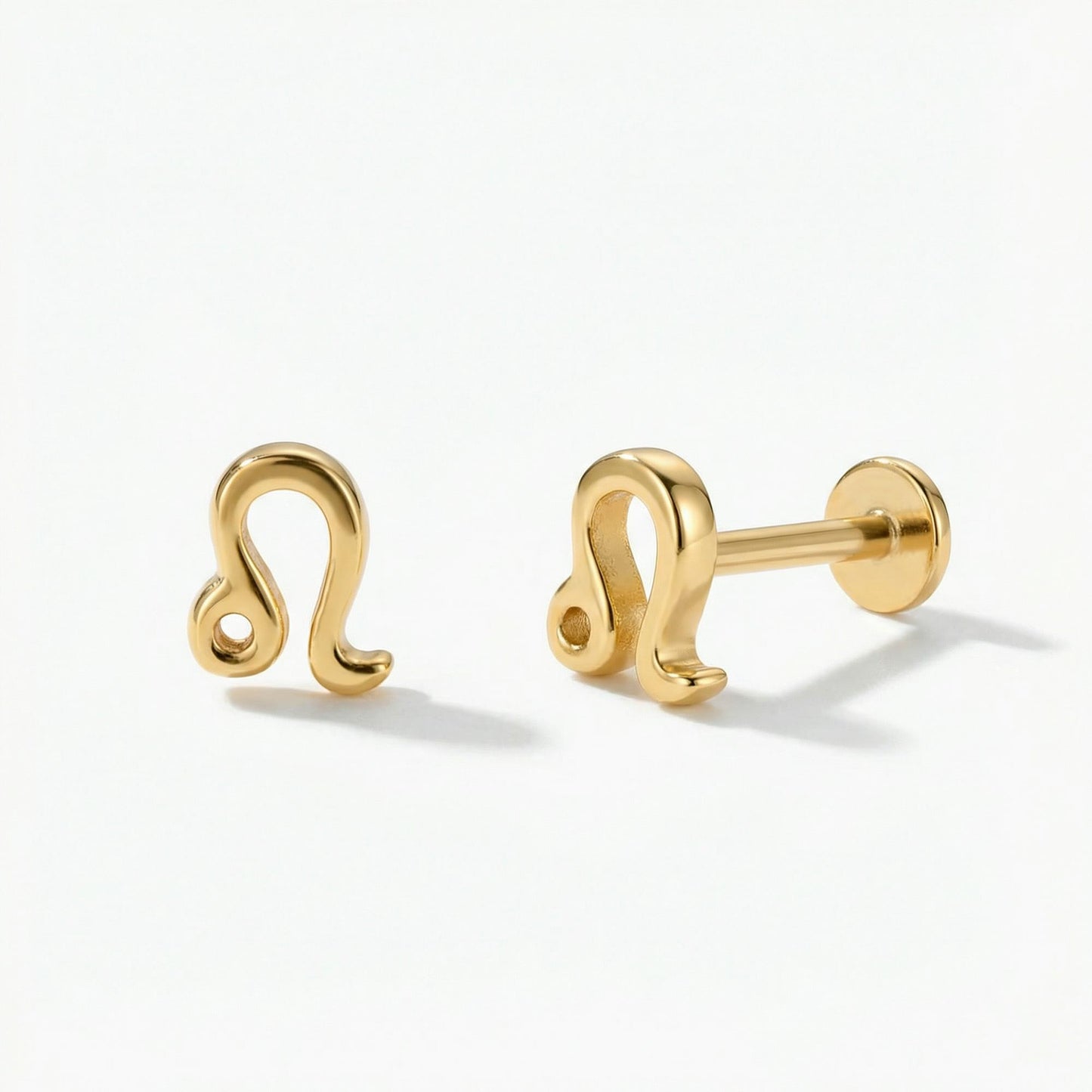 Zodiac Threaded Stud Earring