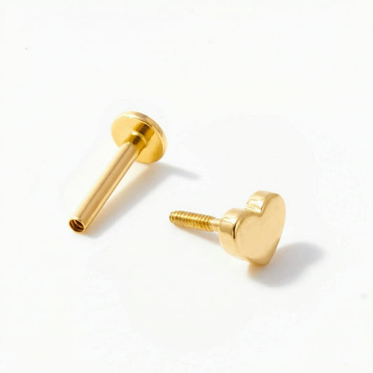 Zodiac Piercing Threaded Stud Earring