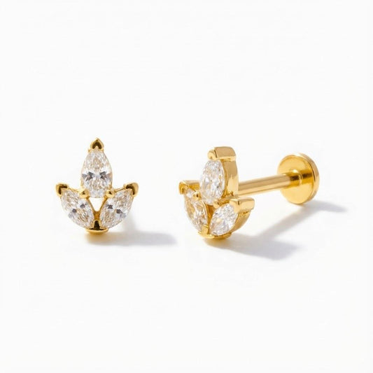 Gelin Marquise CZ Cartilage Piercing